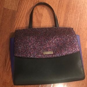 Kate Spade Glitter Satchel- SO beautiful!